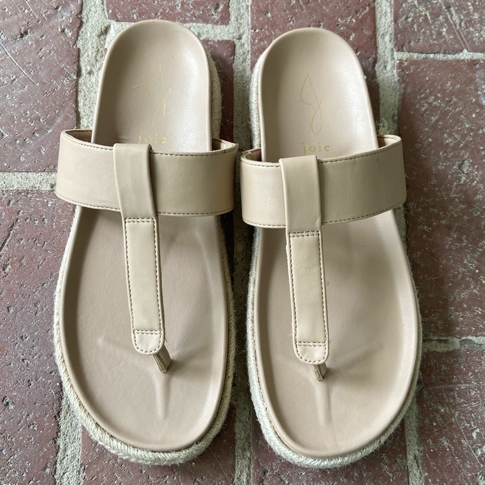 Joie EUC “Nachos” Espadrille Bohemian Thong Sandals